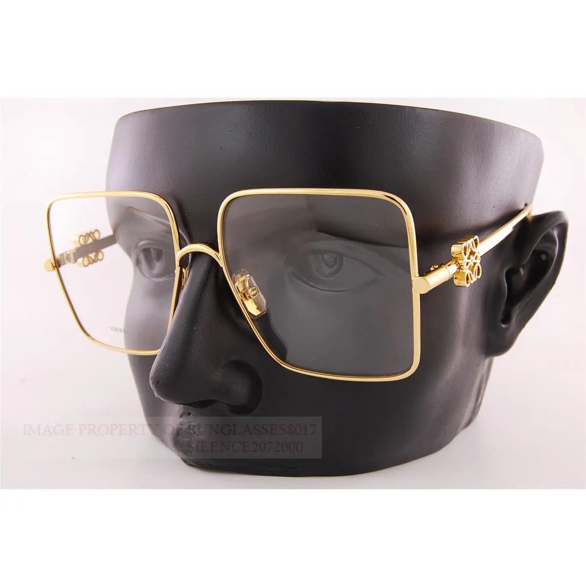 Loewe Eyeglass Frames LW 50038U 030 Gold For Women Size 56mm