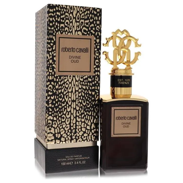 Roberto Cavalli Divine Oud by Roberto Cavalli Eau De Parfum Spray 3.4 oz For