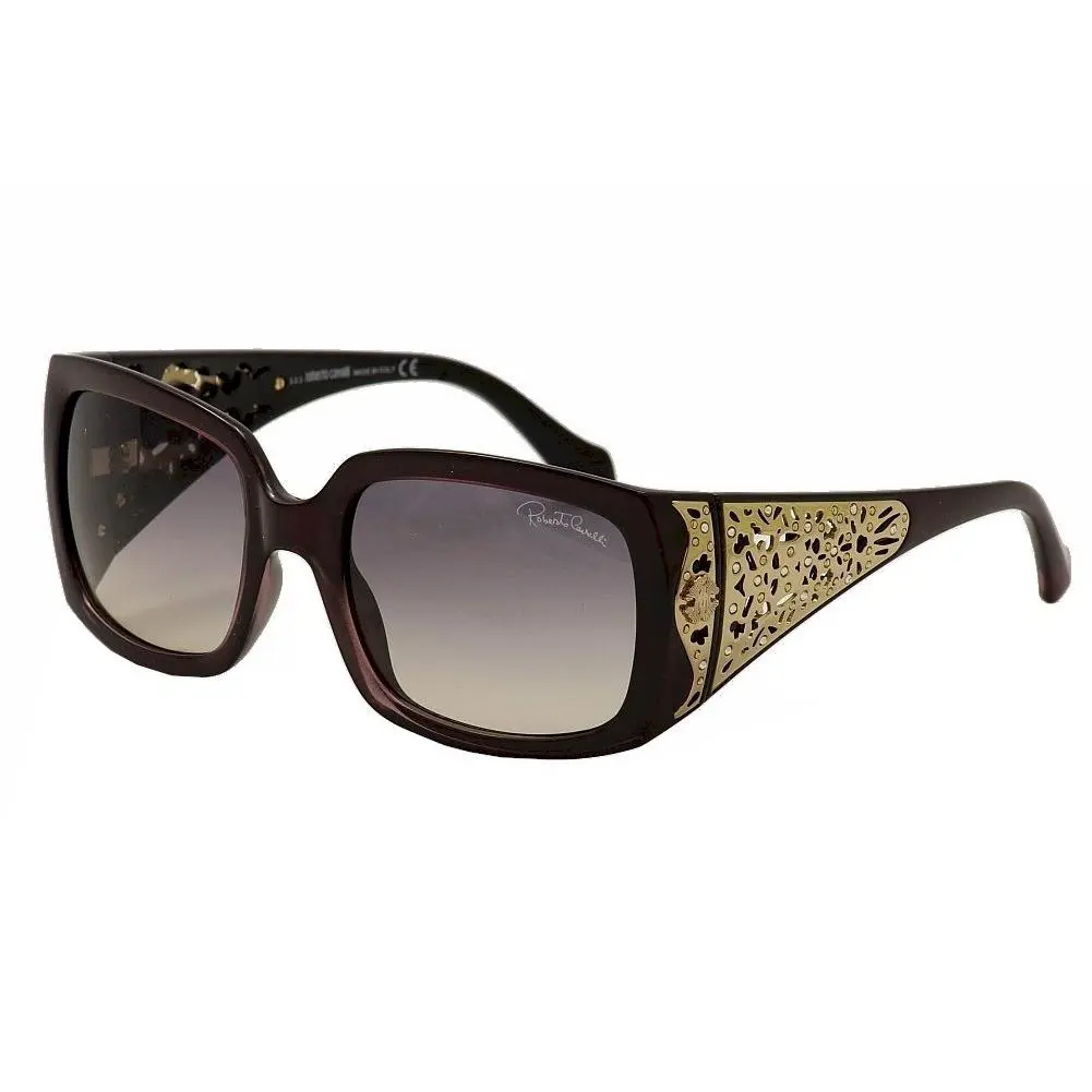 Roberto Cavalli Aldebaran 804S 69B Sunglasses Shiny Bordeaux/grey Gradient Lens