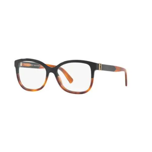 E Burberry Eyeglass Frames BE 2252 3632 Black/havana For Women 52