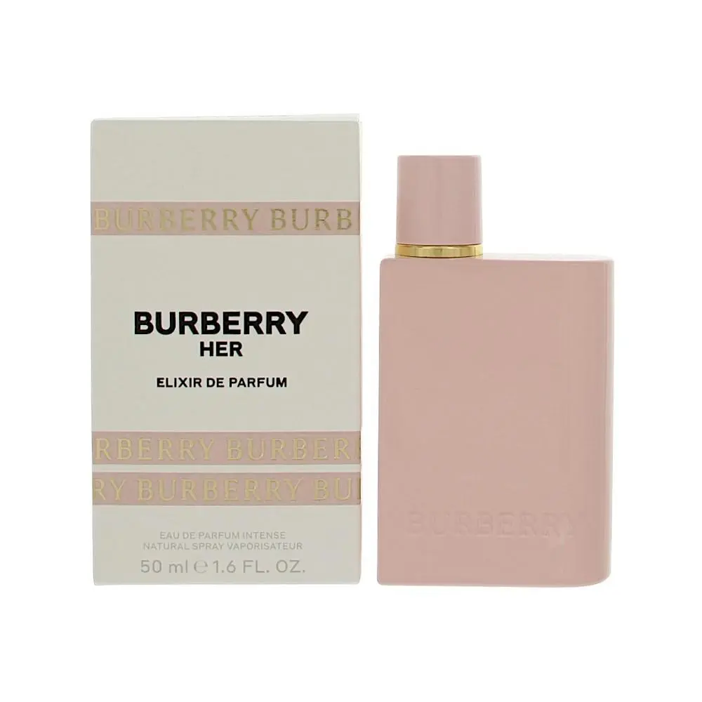 Burberry For Her Elixir by Burberry Box For Women 1.6 Oz Eau De Parfum Spray