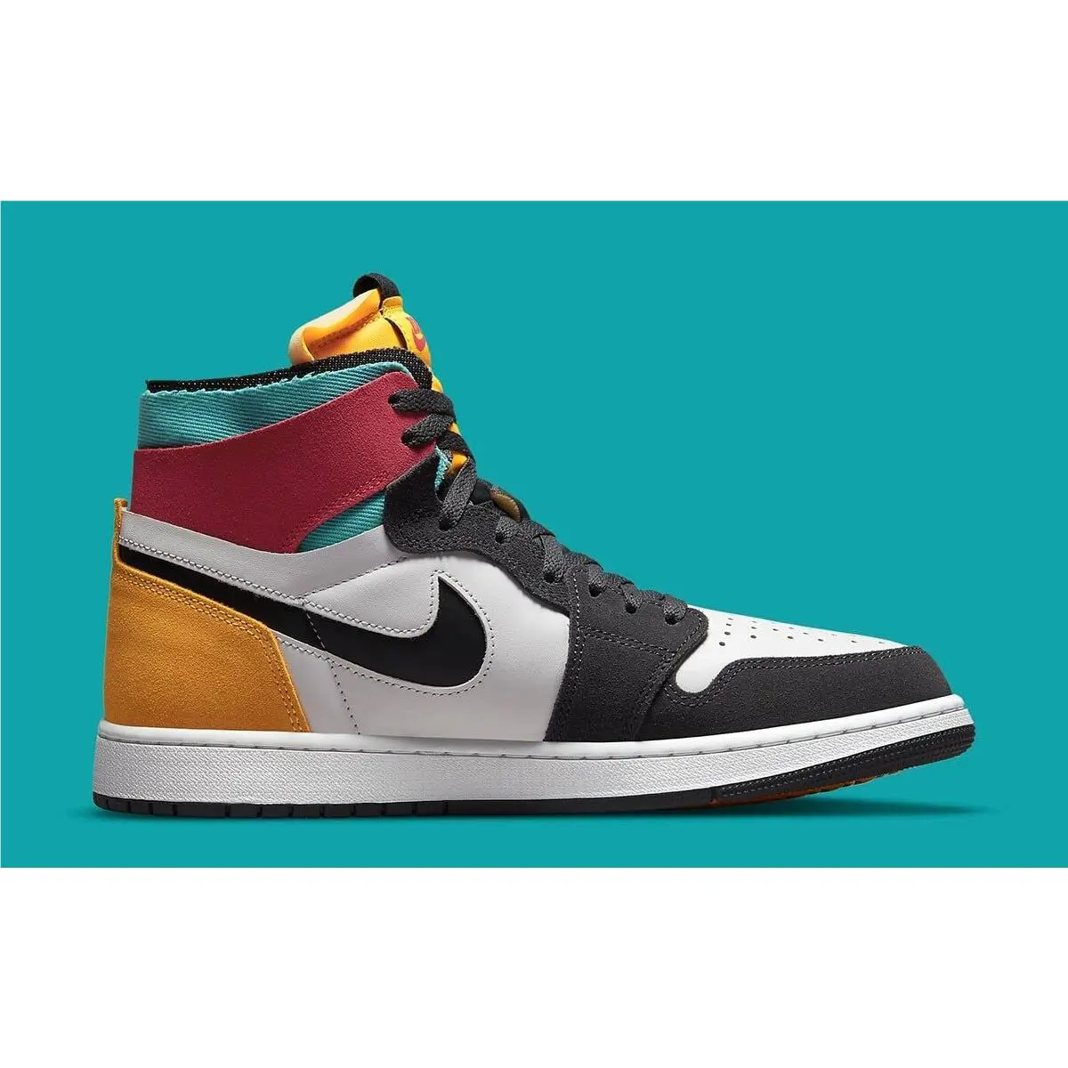 Nike shoes - Air Jordan 1 Zoom Air Cmft - Ct0978016 - ANTHRACITE/UNIVERSITY GOLD/WASHED TEAL/RUSH PINK 1