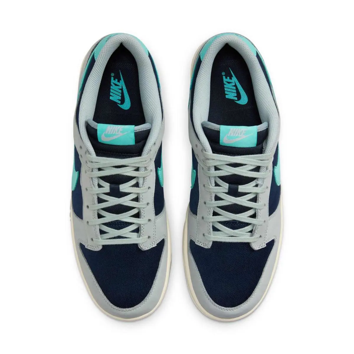Nike shoes - Nike Dunk - Dunk - FB8895-001 - Light Pumice/Dark Obsidian/Coconut Milk/Green Frost 4