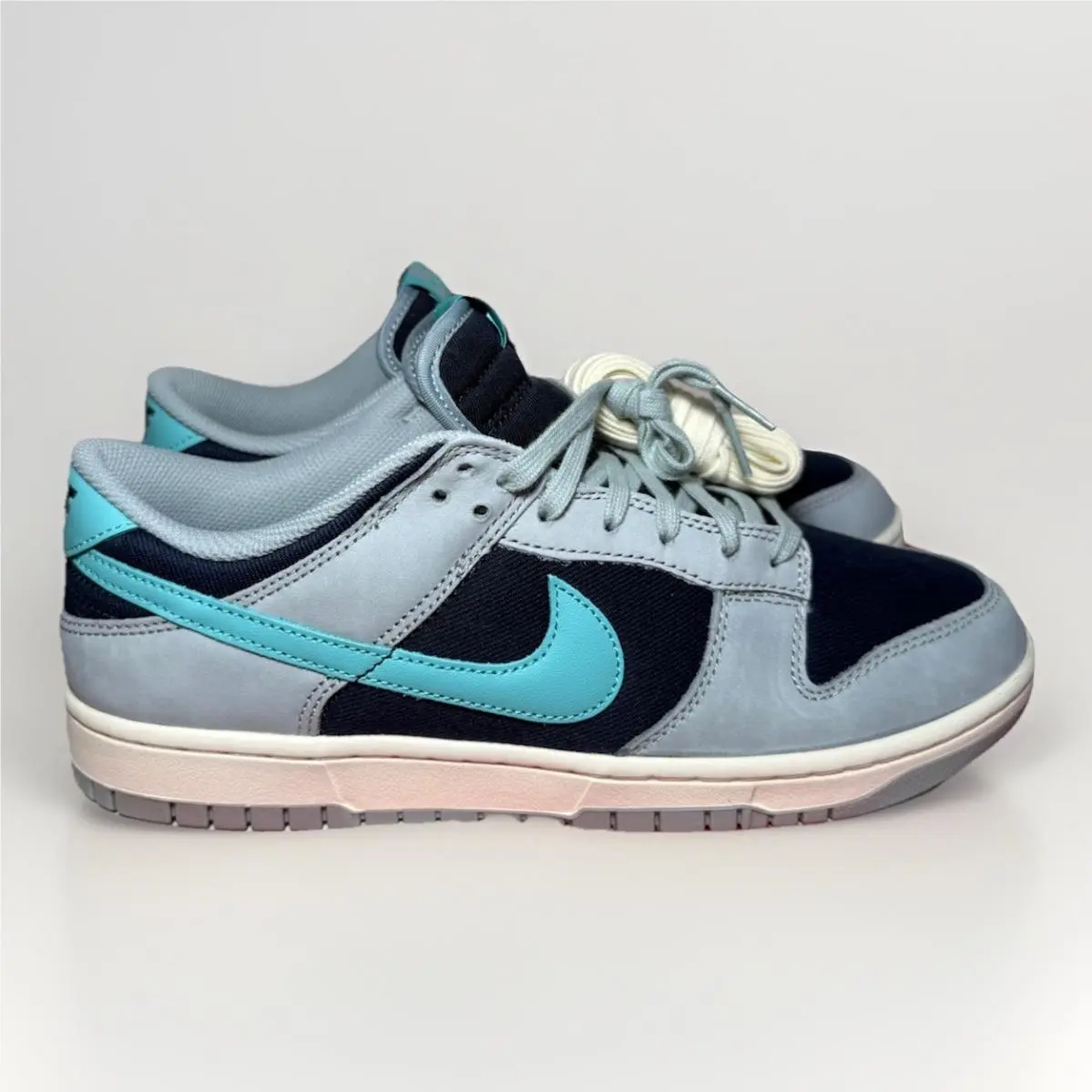 Nike shoes - Nike Dunks - Dunks - FB8895-001 - Light Pumice/Dark Obsidian/Coconut Milk/Green Frost 1