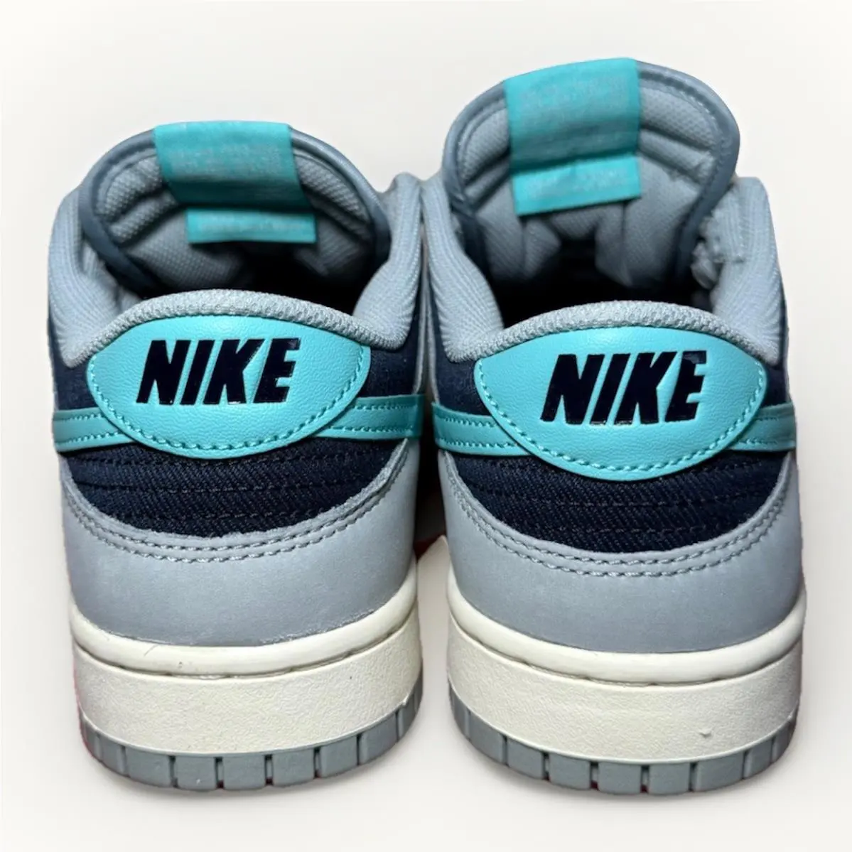 Nike shoes - Nike Dunks - Dunks - FB8895-001 - Light Pumice/Dark Obsidian/Coconut Milk/Green Frost 3