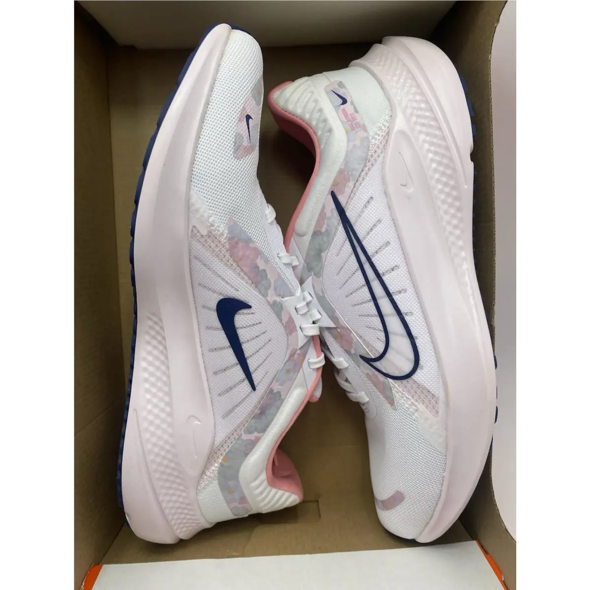 Nike shoes - Nike Quest 5 - Quest - FB6944 100 - White/Midnight Navy-Pearl Pink (UPC: 196604450515) 5