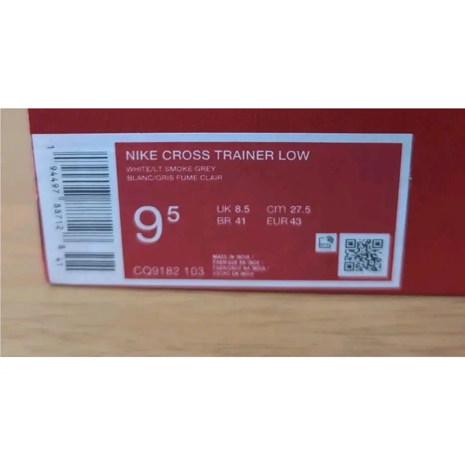 Nike shoes - Nike Air Cross Trainer - Air Cross Trainer - CQ9182-103 - White/Light Smoke Grey 5