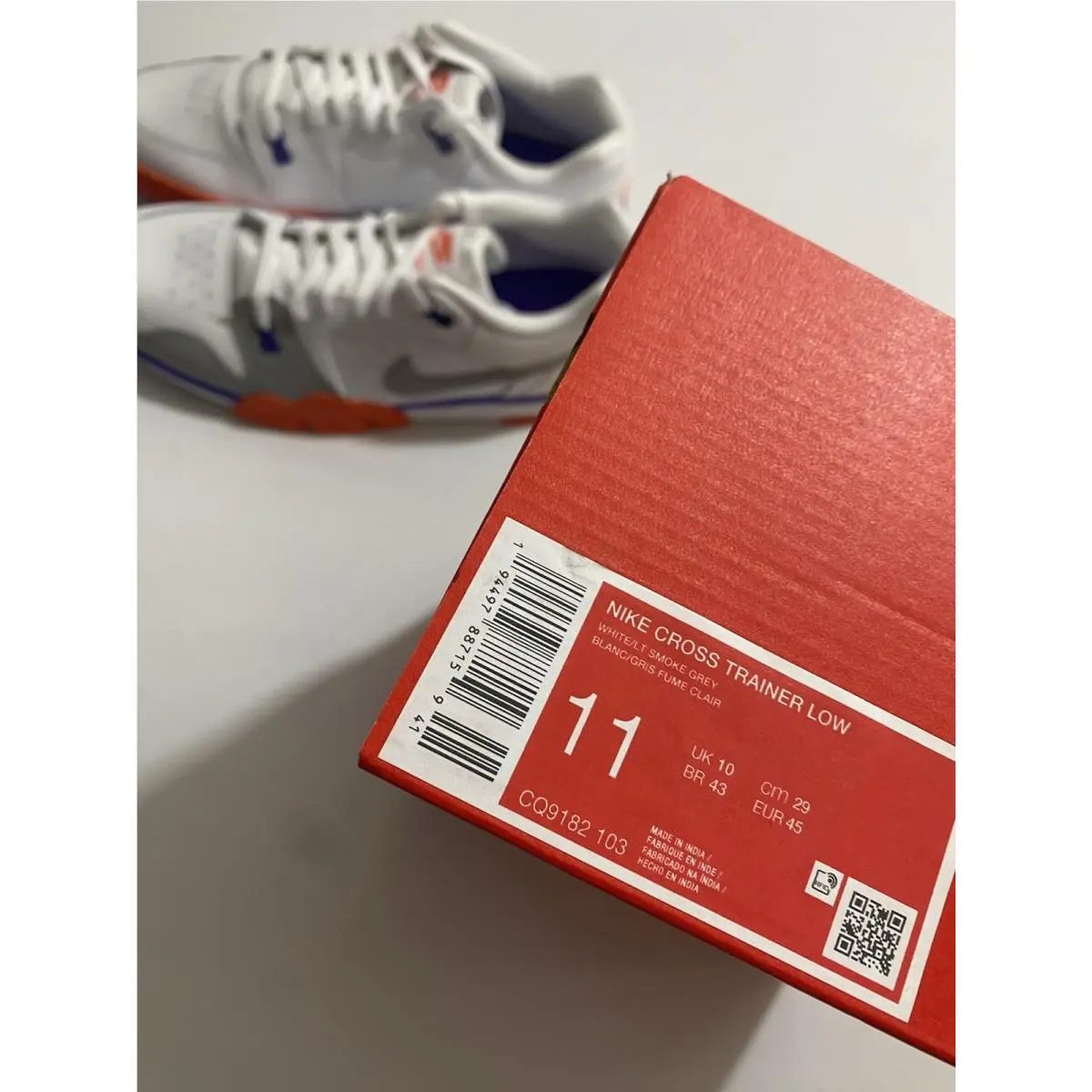 Nike shoes - Nike Air Cross Trainer - Air Cross Trainer - CQ9182-103 - White (UPC: 0194497887159) 8