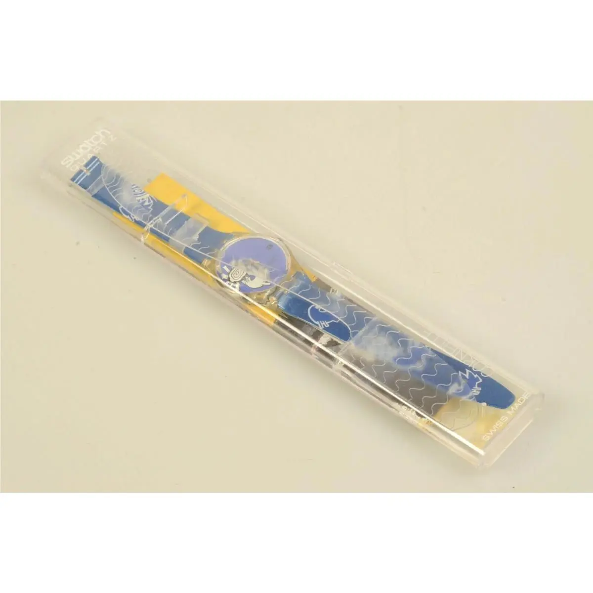 IN Case Swatch Watch GK206 Vive La Paix BY Corneille 1995 Needs Battery