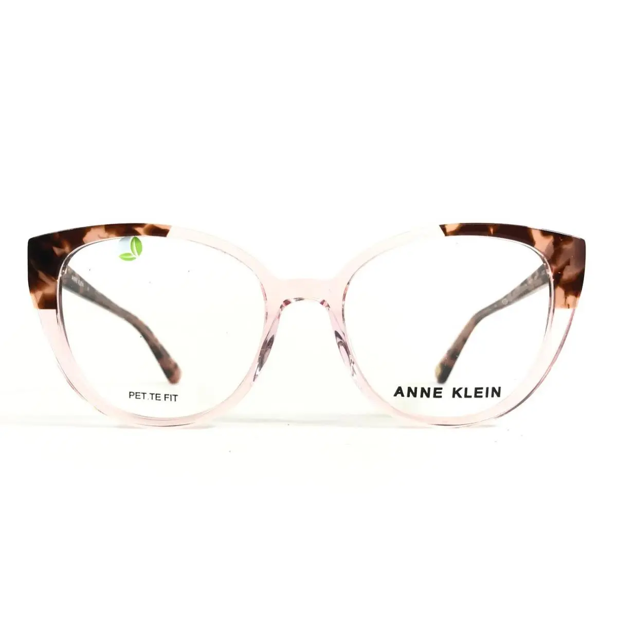 Anne Klein Eyeglasses Frames AK5092 660 Blush Crystal Cat Eye Full Rim 50-17-135