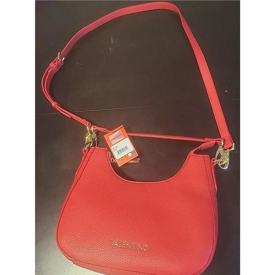 Valentino Red Polyethylene Handbag