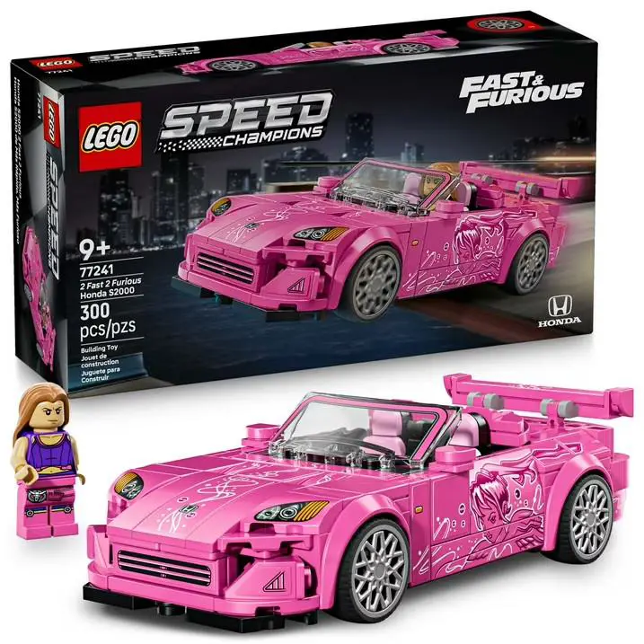 Lego Speed Champions S2000 Toy Car with Suki Minifigure Ages 9+ 77241