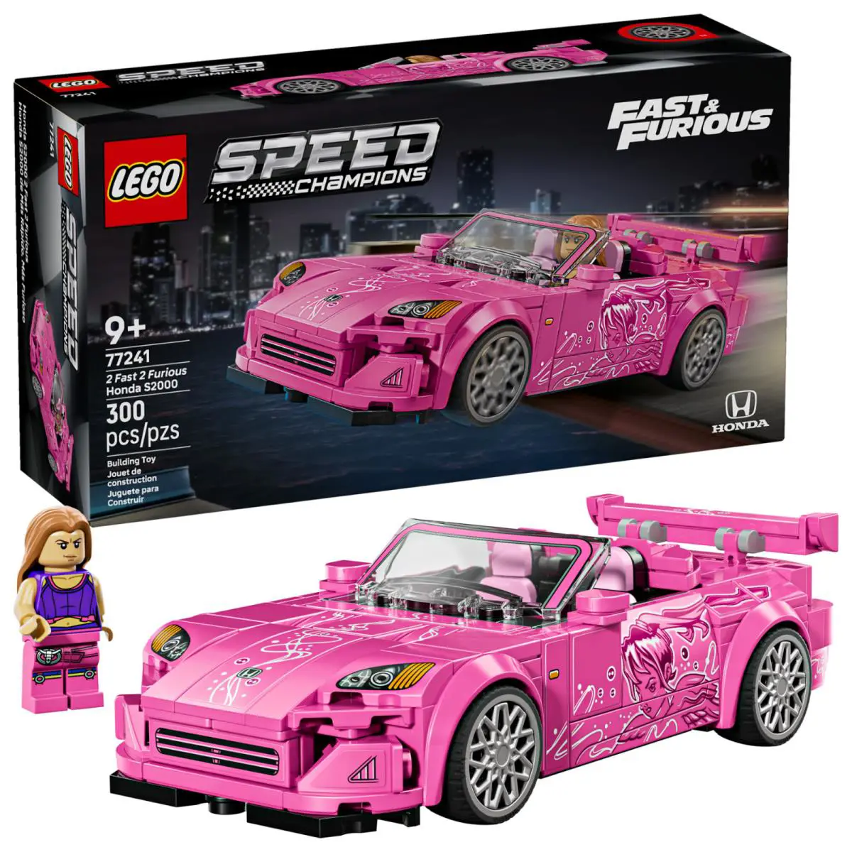 Lego 77241 Speed Champions Honda S2000 Fast Furious Car IN Hand