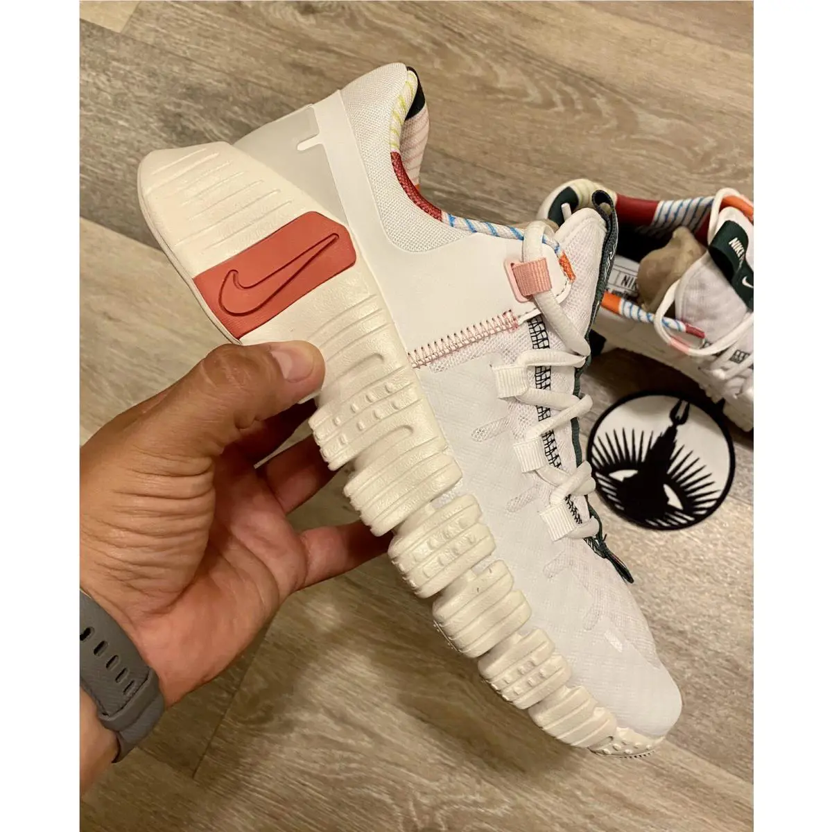 Nike shoes - Wmns Free Metcon 5 - Wmns Free Metcon - FN8920-161 - White/Pink Bloom/Sail/Fir (UPC: 196609457861) 8