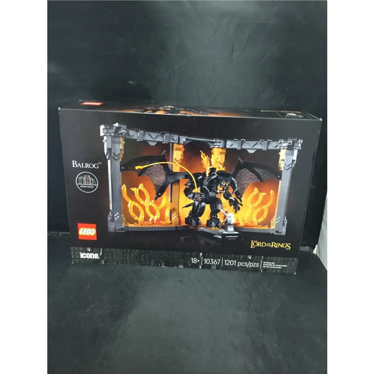 Lego Icons The Lord of The Rings: Balrog Book Nook 10367