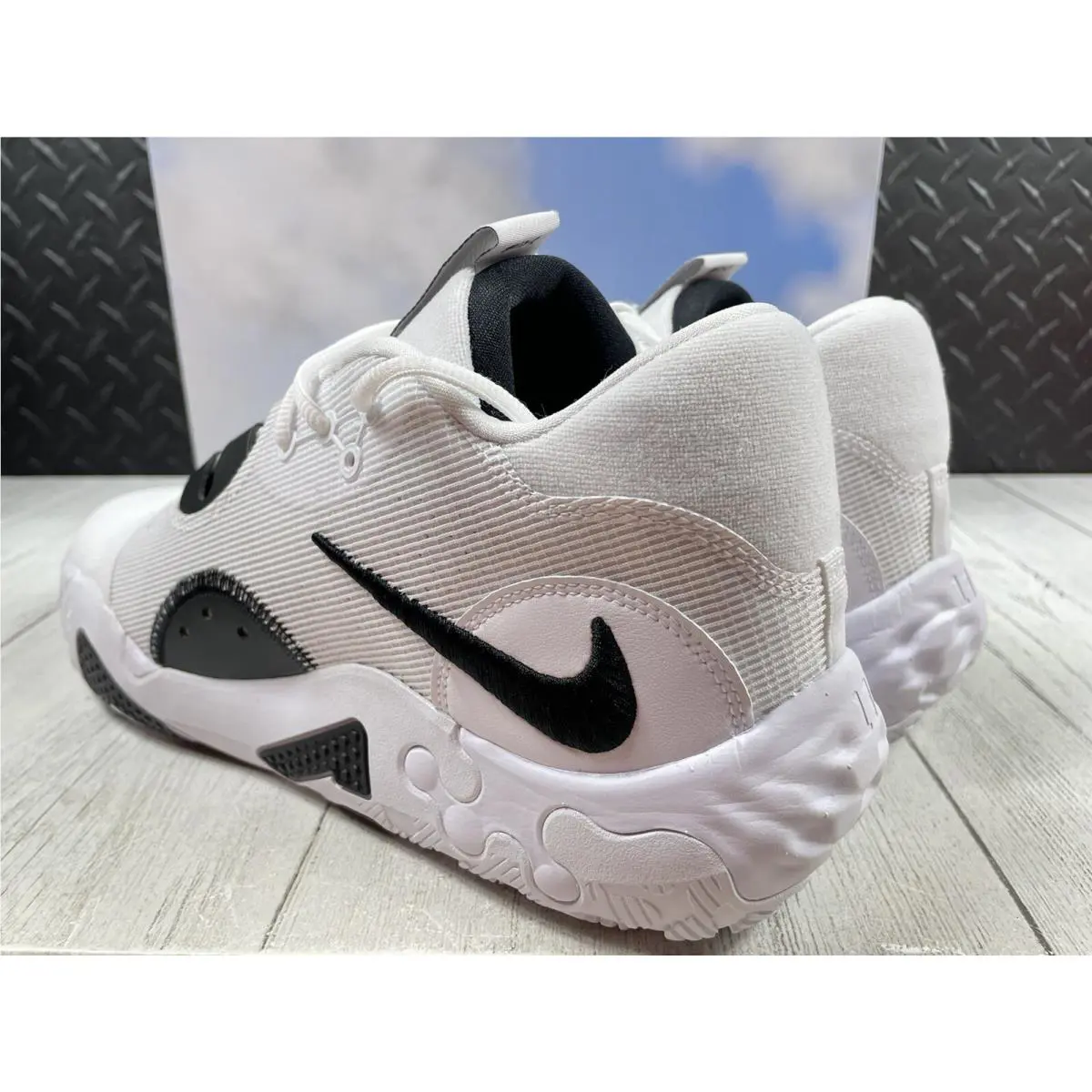 Nike shoes - Nike PG 6 - DX6654-100 - White (UPC: 0196149869865) 6