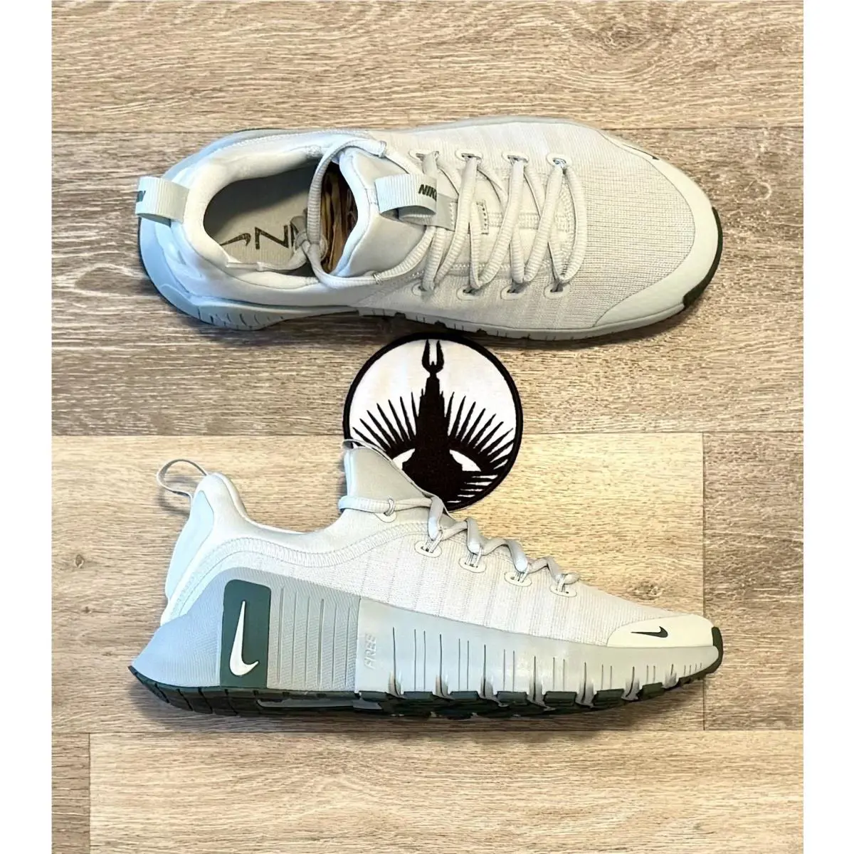 Nike shoes - Nike Free Metcon 6 - Free Metcon - FJ7126-006 - Vintage Green / Light Silver (UPC: 197602670929) 5