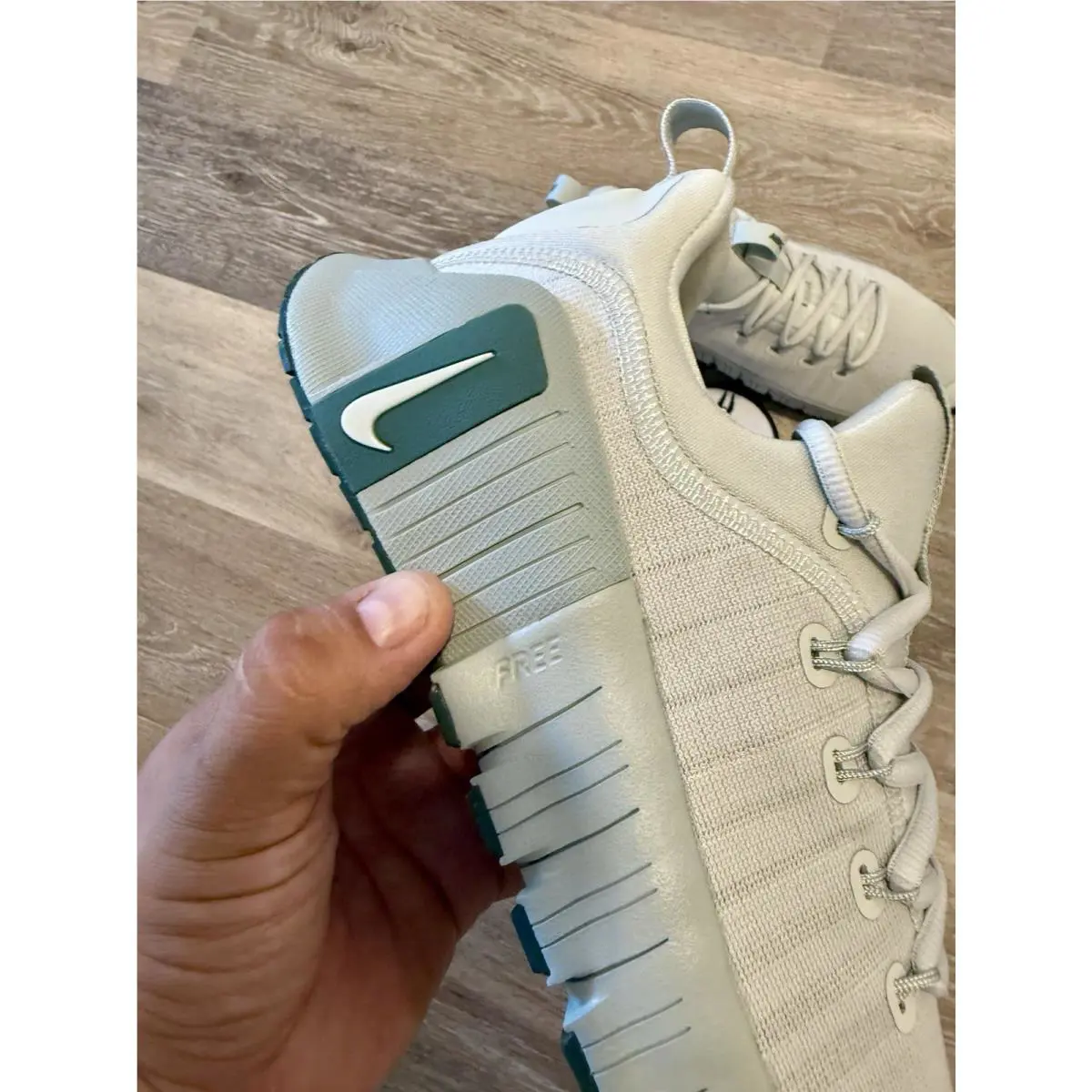 Nike shoes - Nike Free Metcon 6 - Free Metcon - FJ7126-006 - Vintage Green / Light Silver (UPC: 197602670929) 7