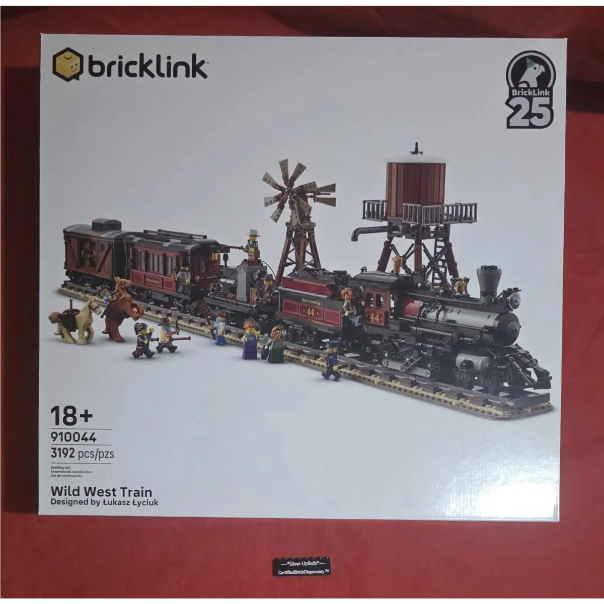 Lego Wild West Train 910044 Bricklink Designer Program Series 4