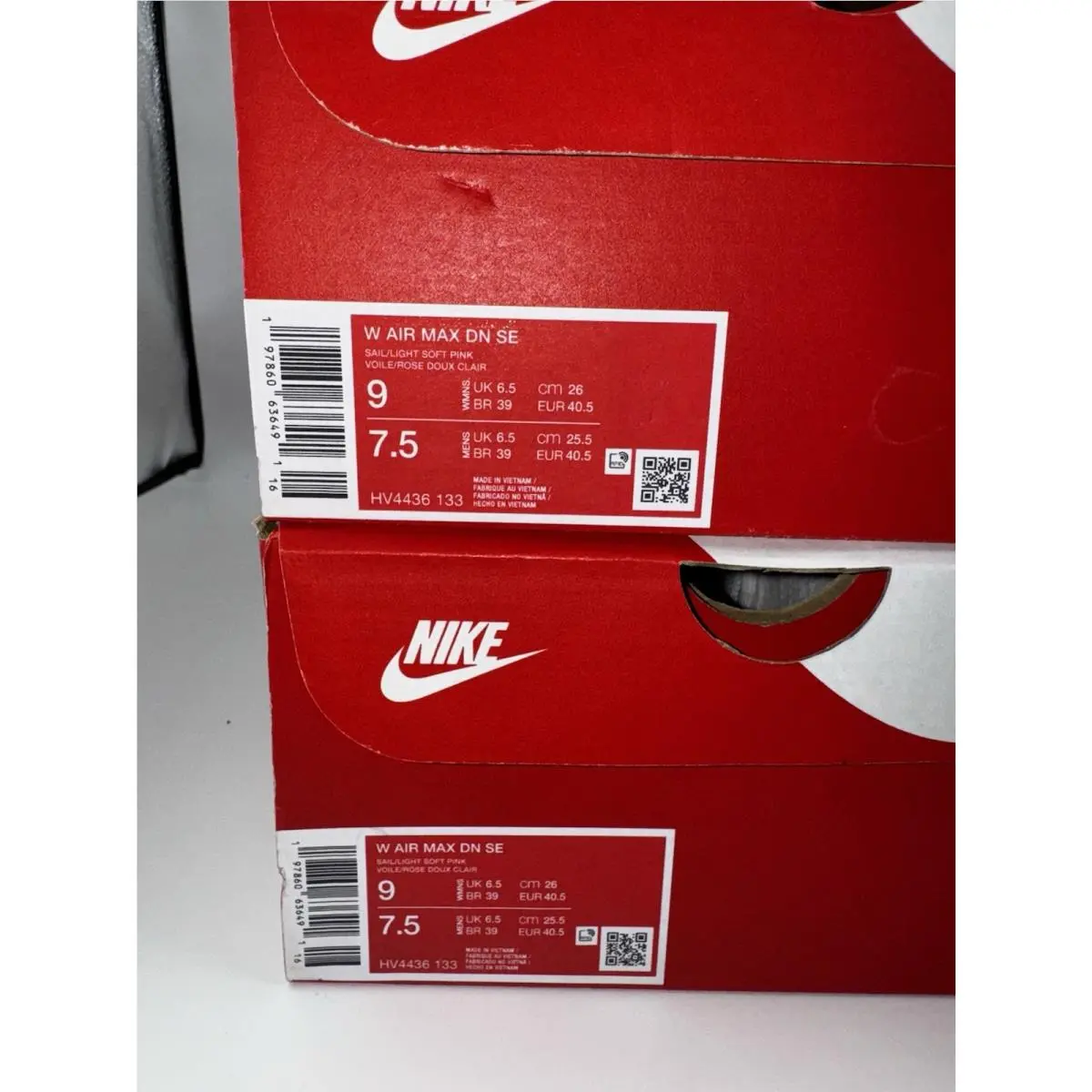 Nike shoes - Nike Air Max DN SE - HV4436-133 - Sail Light Soft Pink (UPC: 197860636491) 4