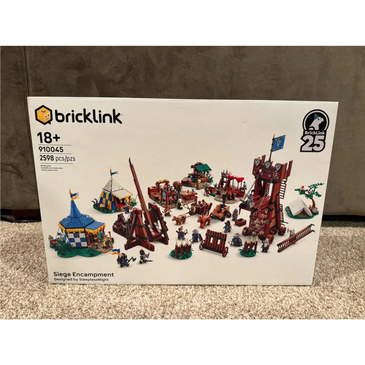 Lego 910045 Bricklink Series 4 Siege Encampment Castle Retired