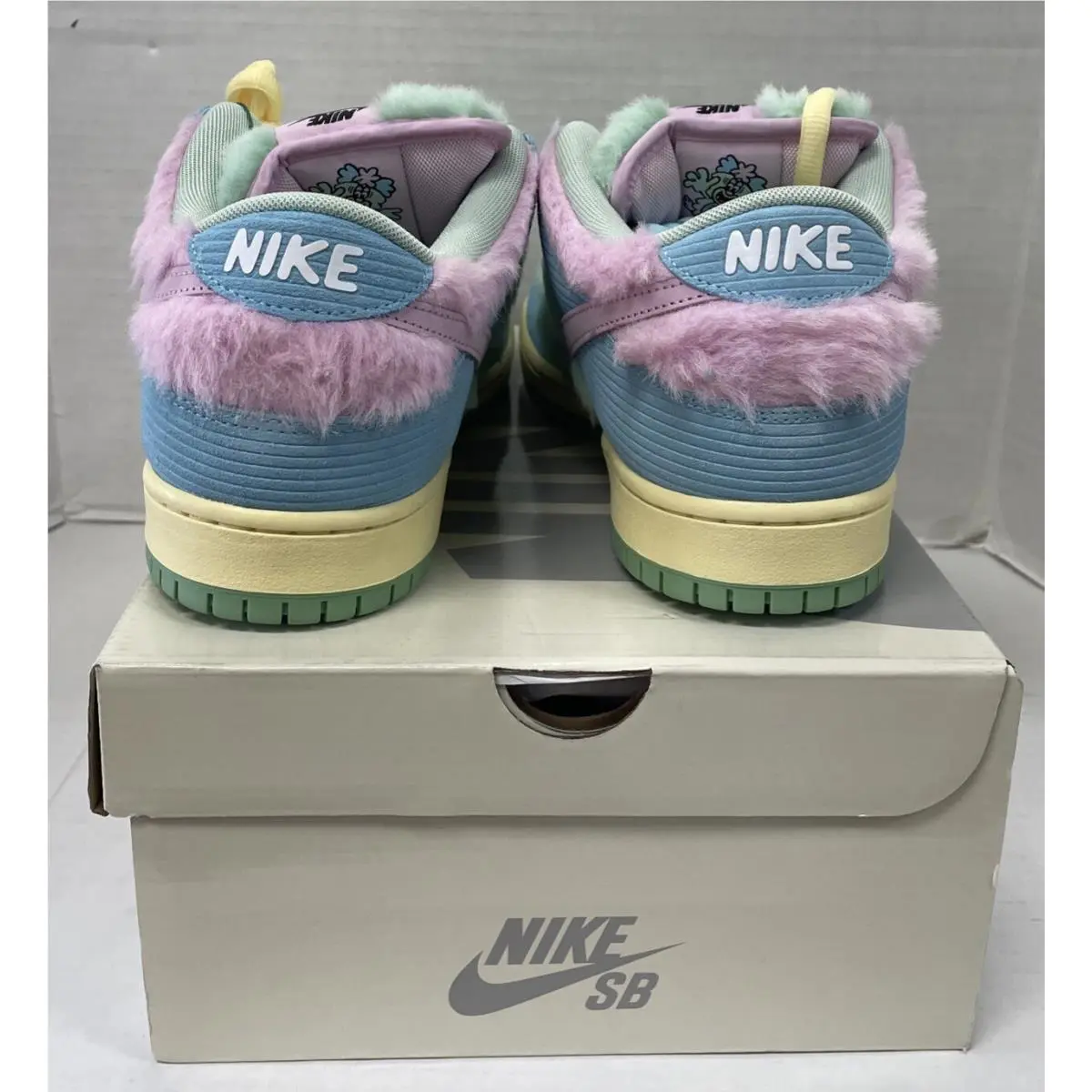 Nike shoes - Nike Dunk SB - Dunk - FN6040-400 - Blue, Manufacturer: Blue Gaze/Light Arctic Pink/Bicycle Yellow (UPC: 197599089049) 1