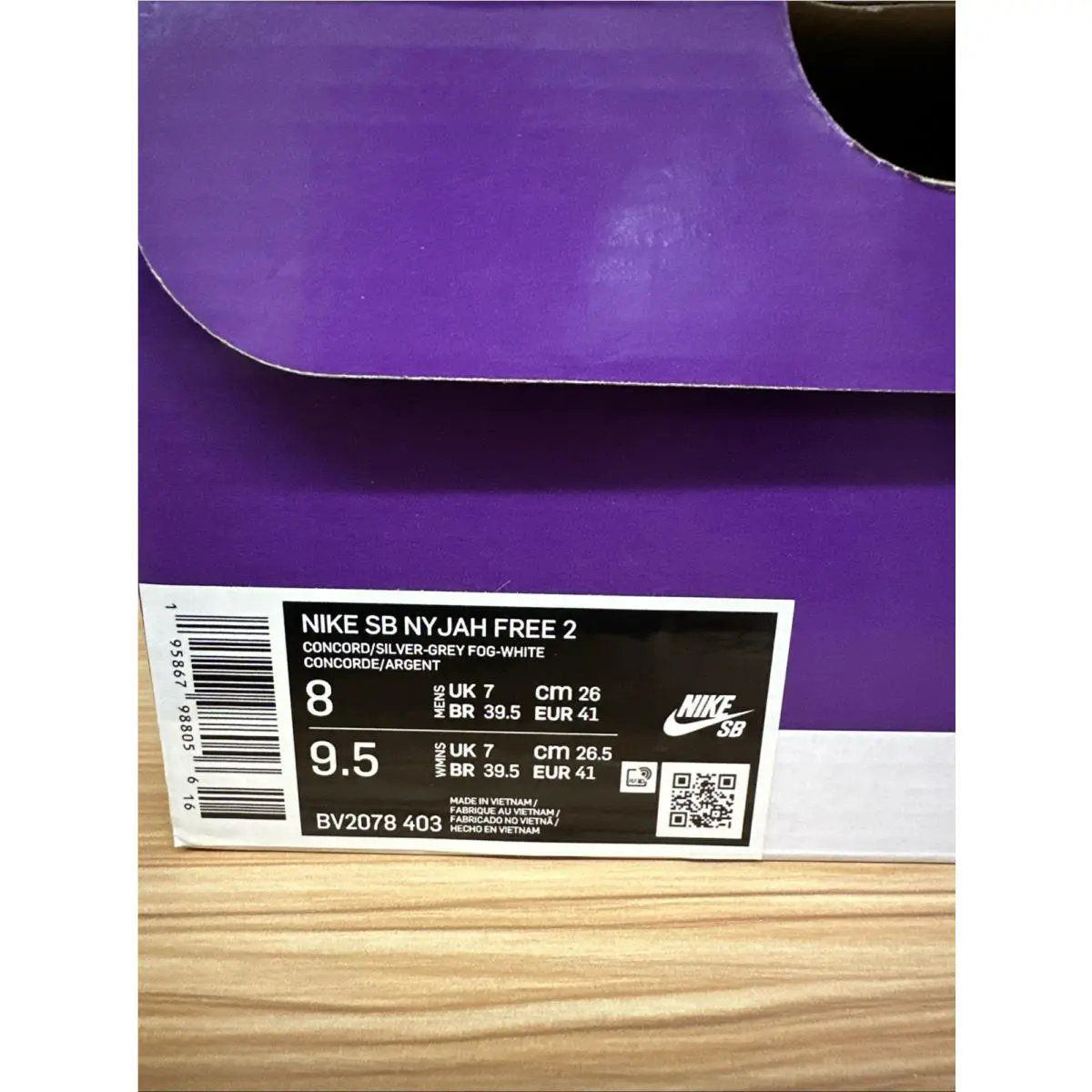Nike shoes - Nike Nyjah Free - Nyjah Free - BV2078-403 - Blue 4
