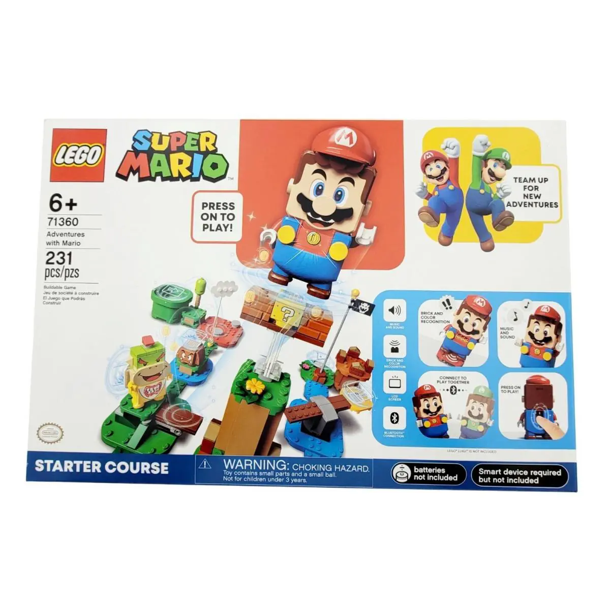 Lego 71360 Super Mario Adventutres with Mario 231 Pieces
