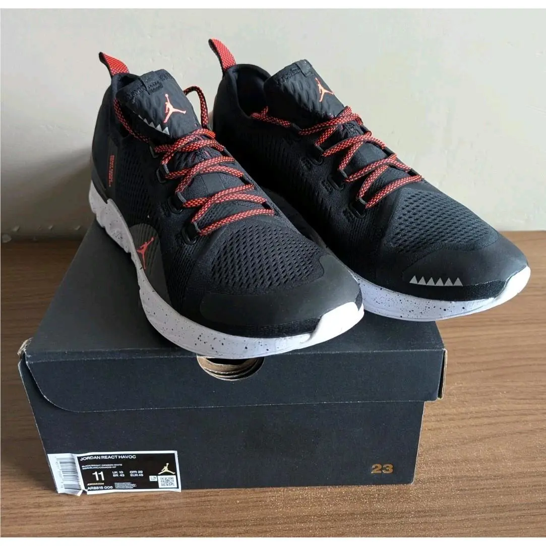 Nike shoes - Jordan React - React - AR8815006 - Red 0