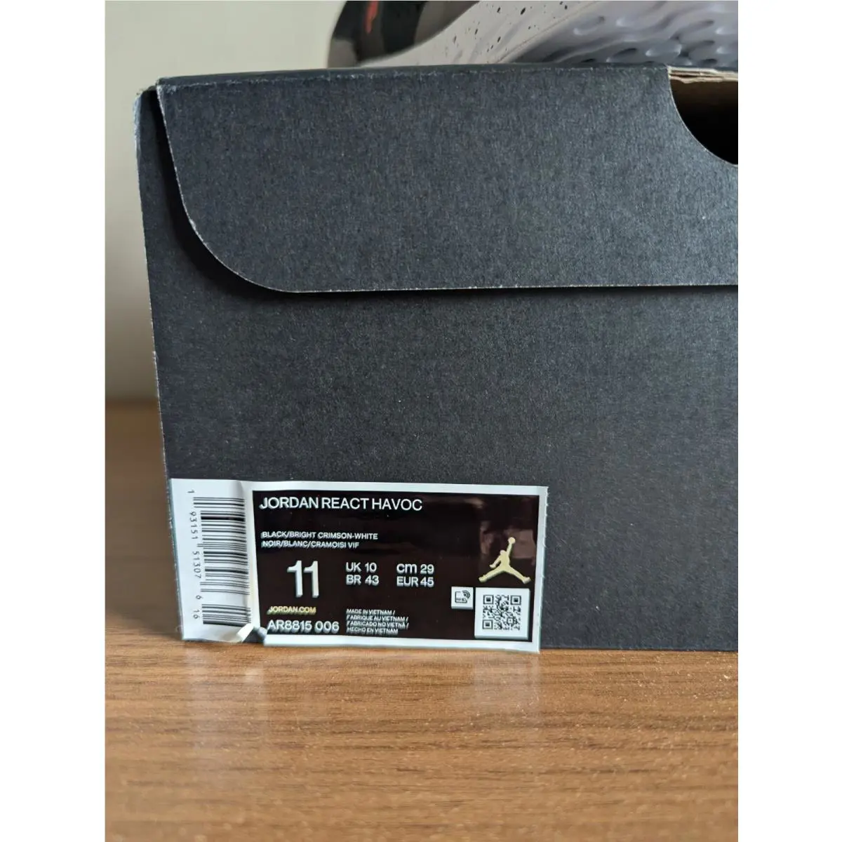 Nike shoes - Jordan React - React - AR8815006 - Red 7