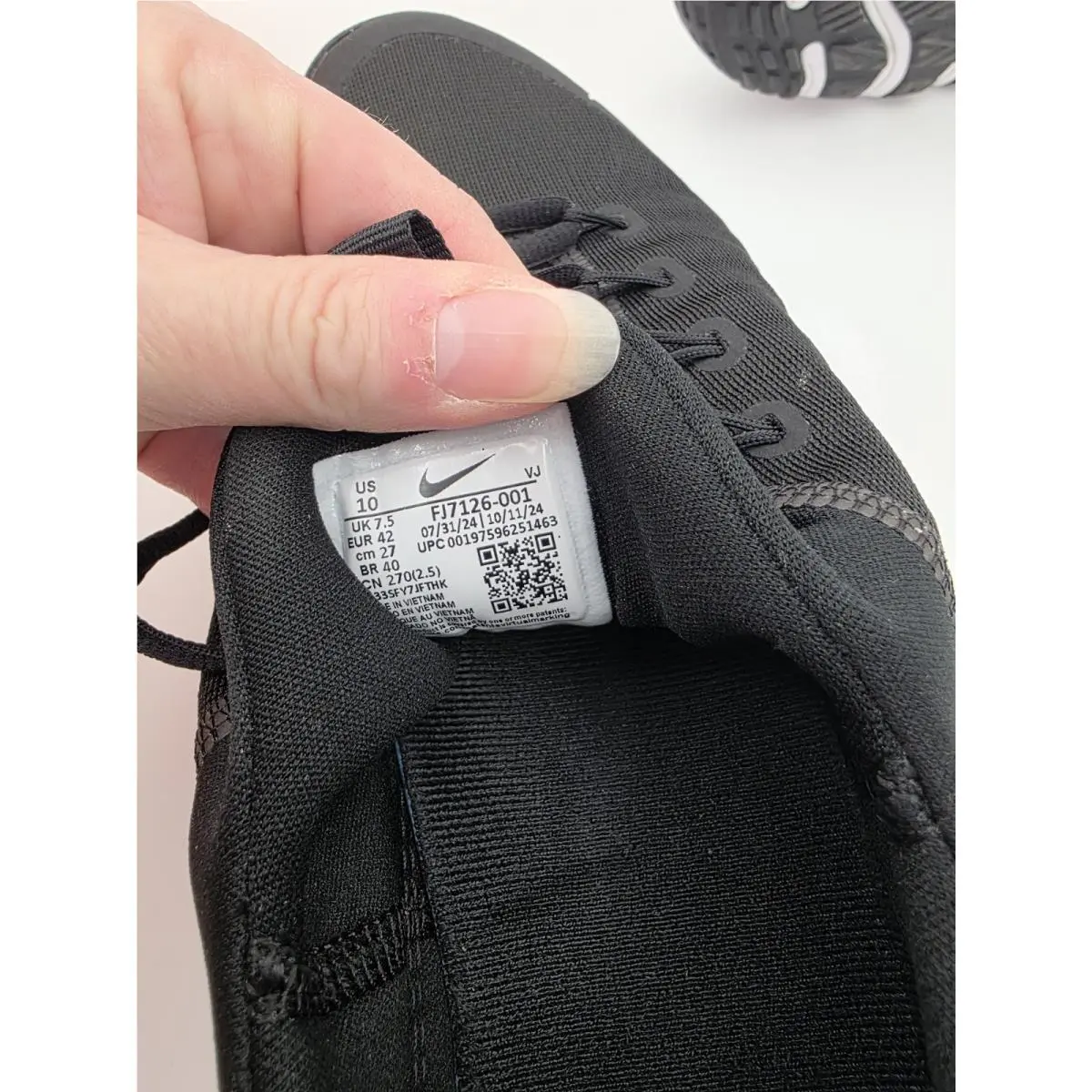 Nike shoes - Nike Free Metcon - Free Metcon - FJ7126-001 - Black (UPC: 197596251463) 5