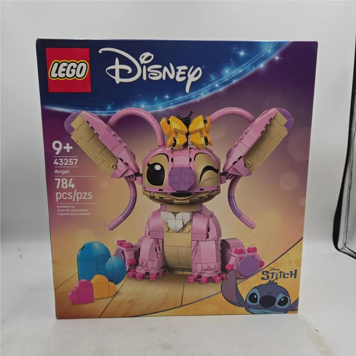 Lego 43257 Disney Stitch Angel 784 Pcs Pink Girl Cute