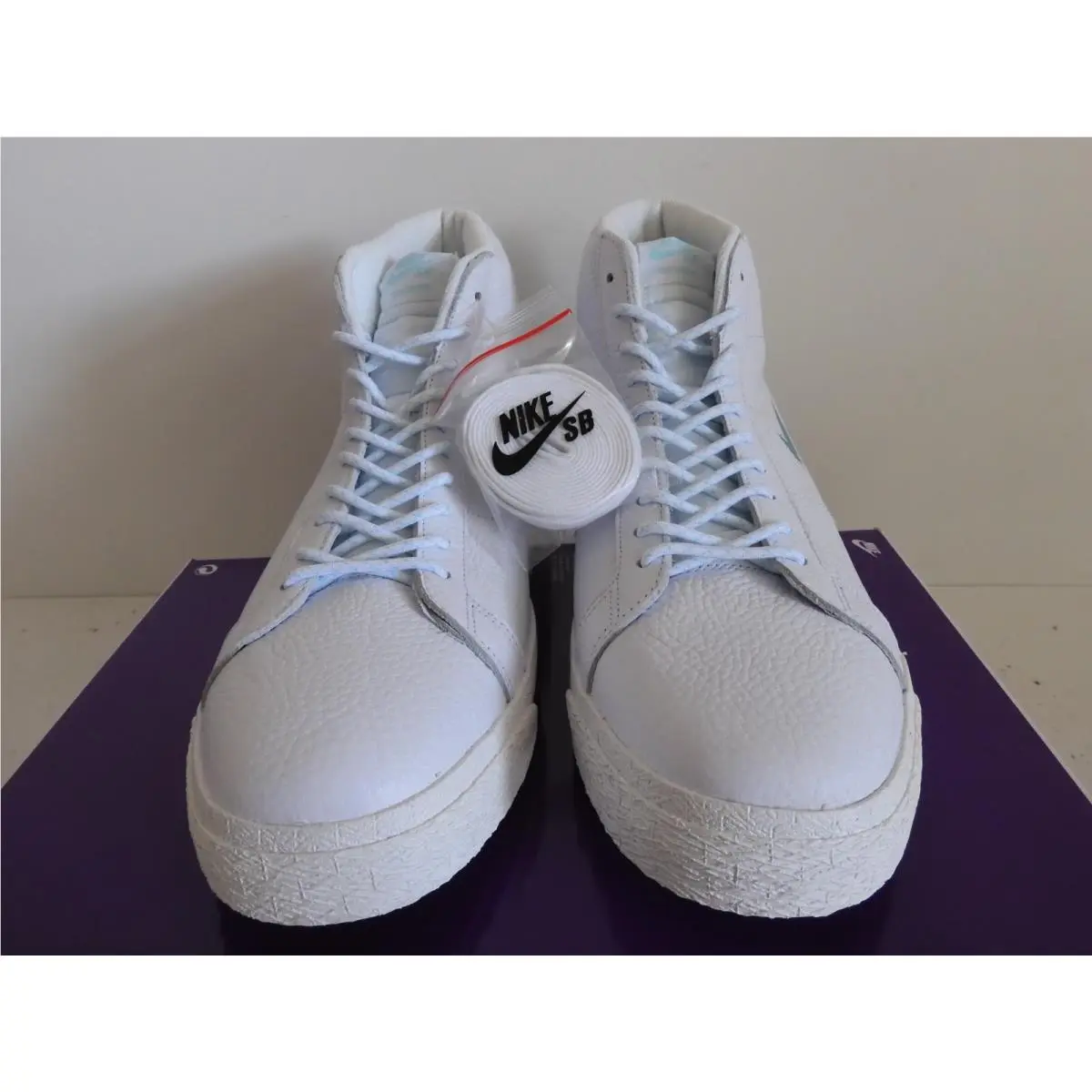Nike shoes - Nike SB Zoom Blazer Mid - CU5283-100 - White (UPC: 194497703565) 1