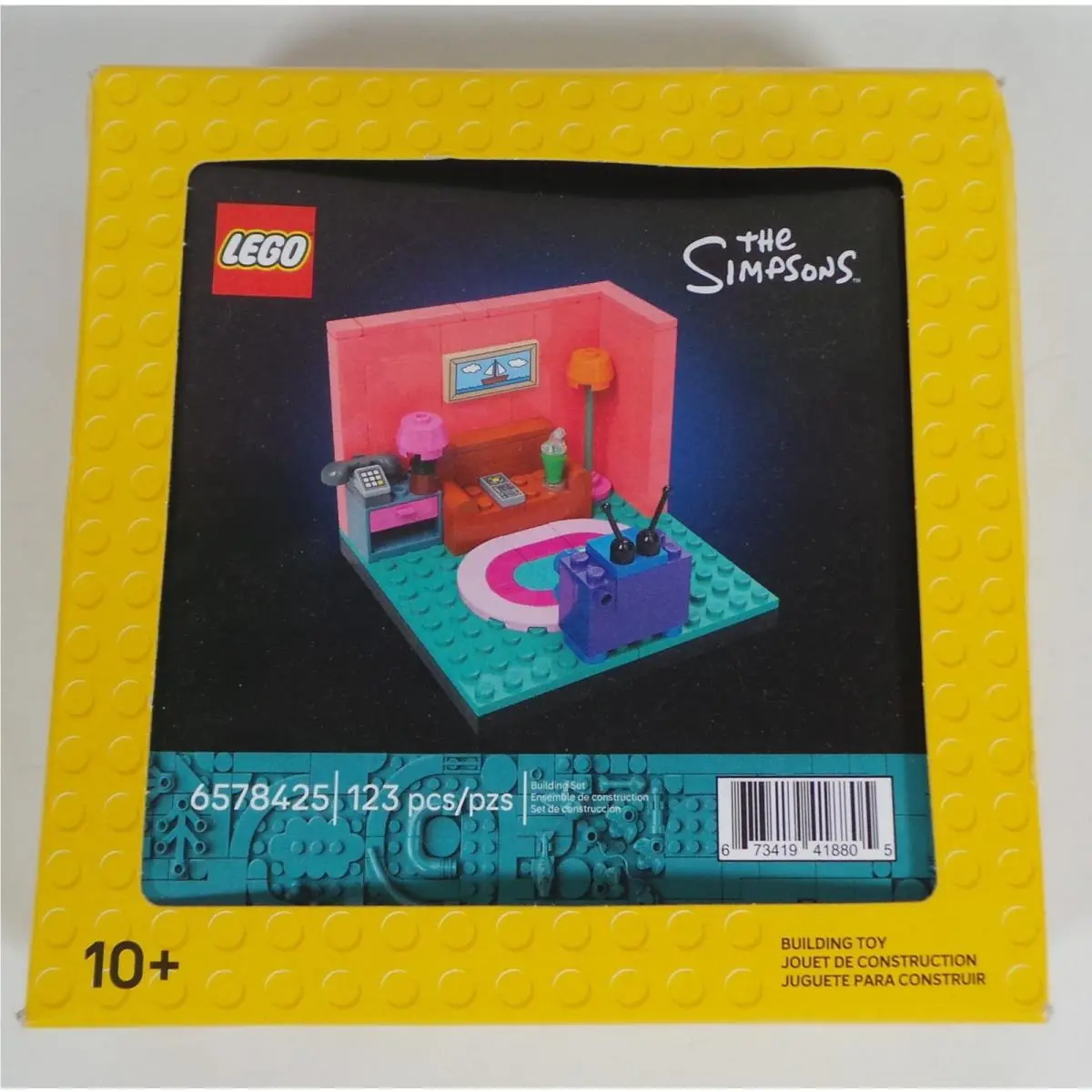 Lego 6578425 The Simpsons Living Room 123 Pcs Gwp