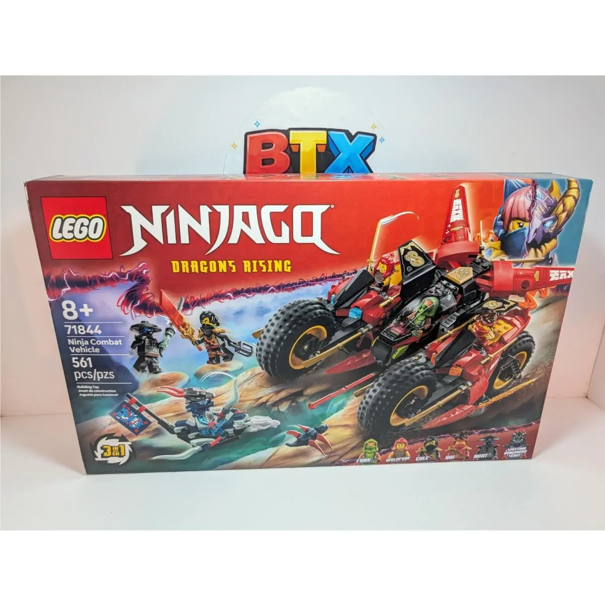 Lego Ninjago Dragons Rising Ninja Combat Vehicle 71844