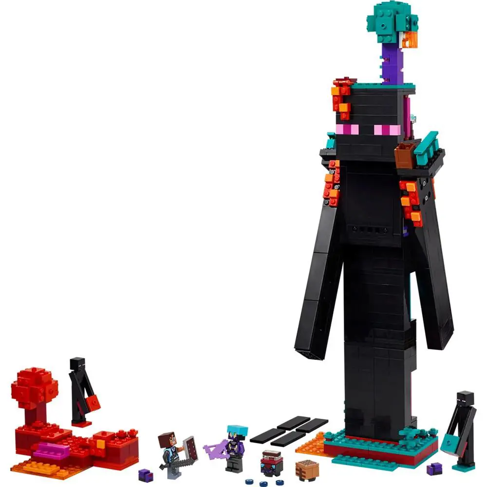 Lego 21279 Minecraft The Enderman Tower Complete Set 867 Piece