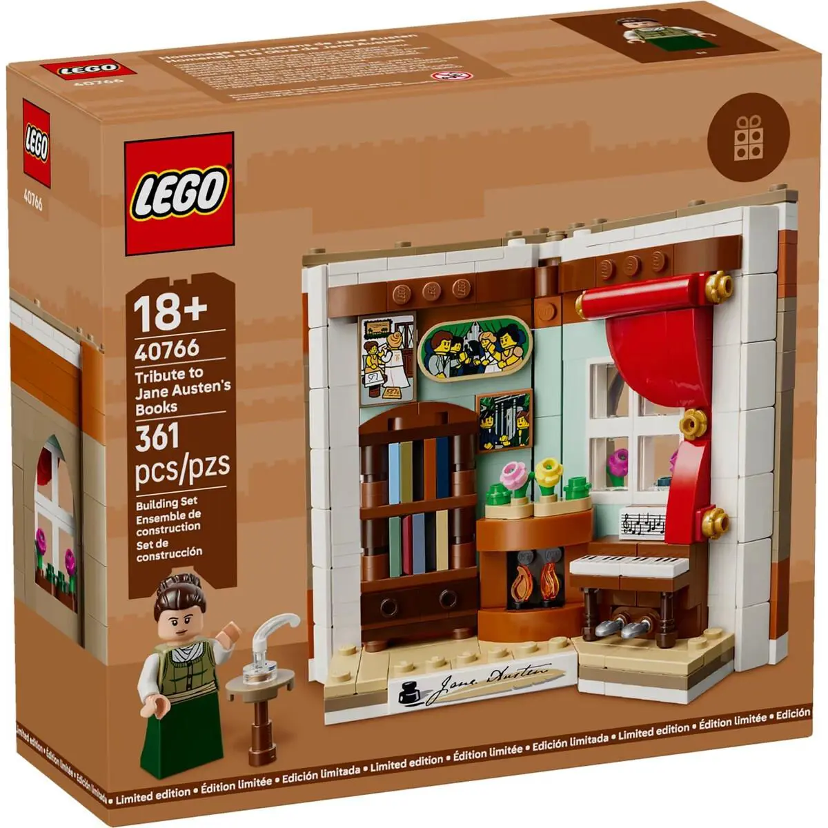 Lego Tribute to Jane Austen`s Books Set 40766 Gwp Promo