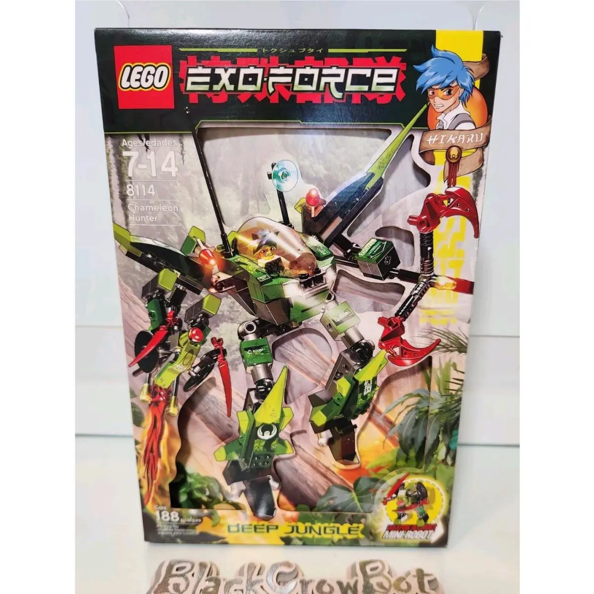 Lego Exo-force 8114 Chameleon Hunter with Hikaru Set 2007 Misb