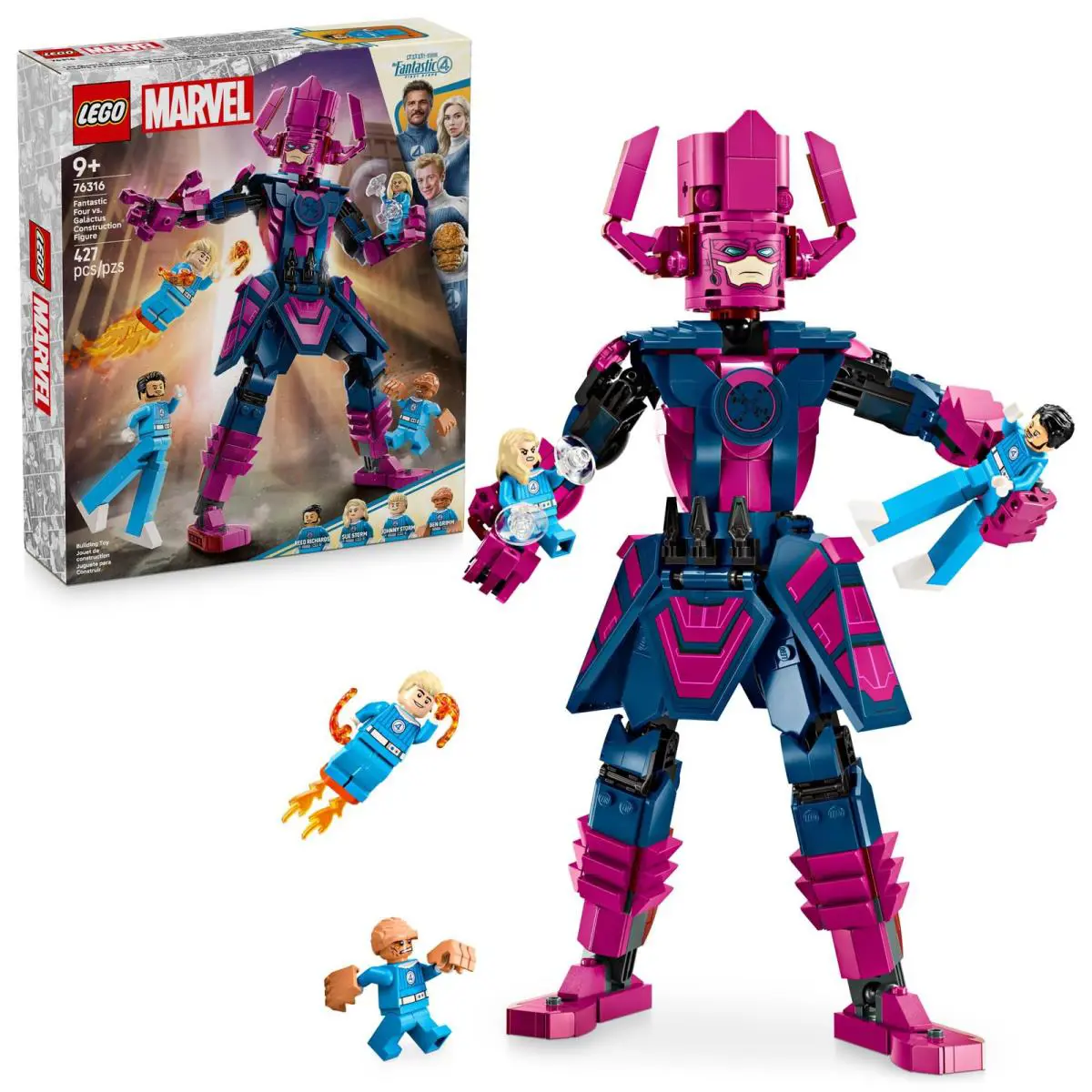 Lego Marvel Fantastic Four Vs. Galactus Construction Figure - Super Hero