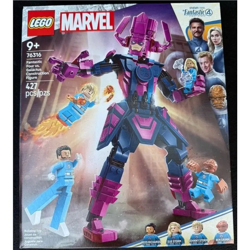 Lego 76316 Marvel Fantastic Four vs Galactus Construction Figure - Ships Now