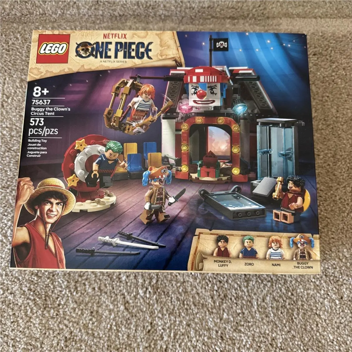 Lego One Piece: Buggy The Clown`s Circus Tent 75637