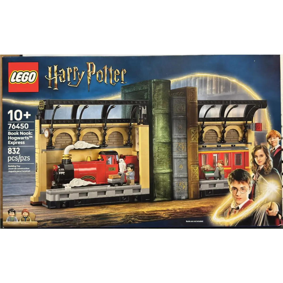 Lego Harry Potter 76450 Hogwarts Express Book Nook 10+ Collectible Decor Gift