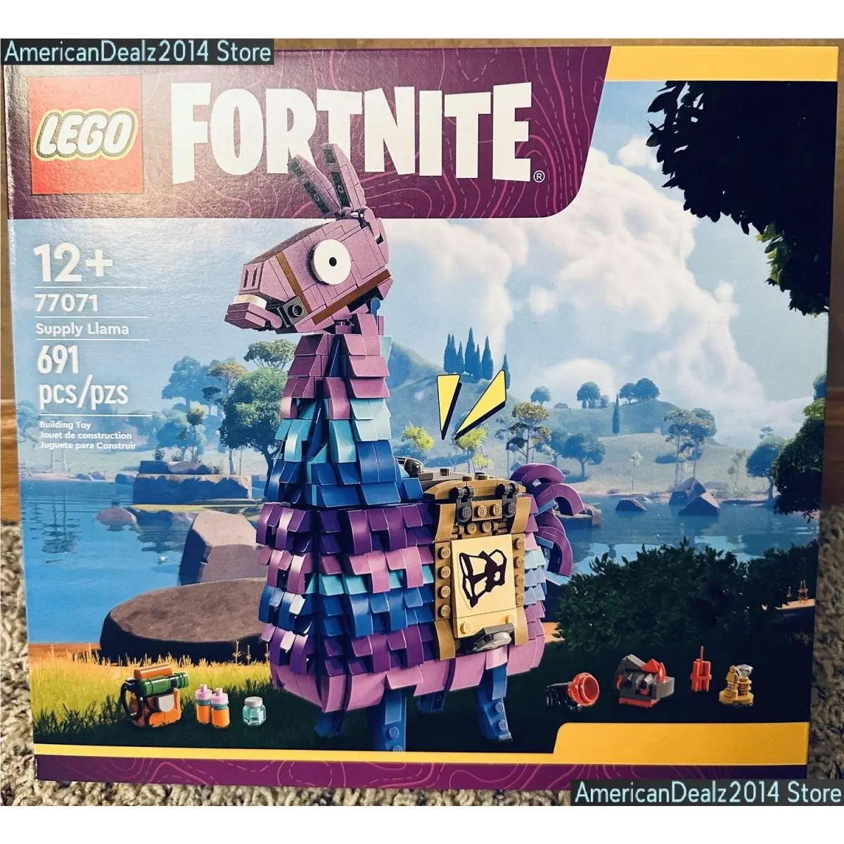 Lego Fortnite Supply Llama Toy Building Set 77071