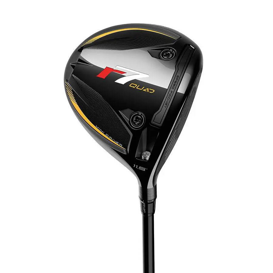 Taylormade R7 Quad Retro Mini Driver 11.5 Fujikura Speeder Shaft Graphite XS RH - Black