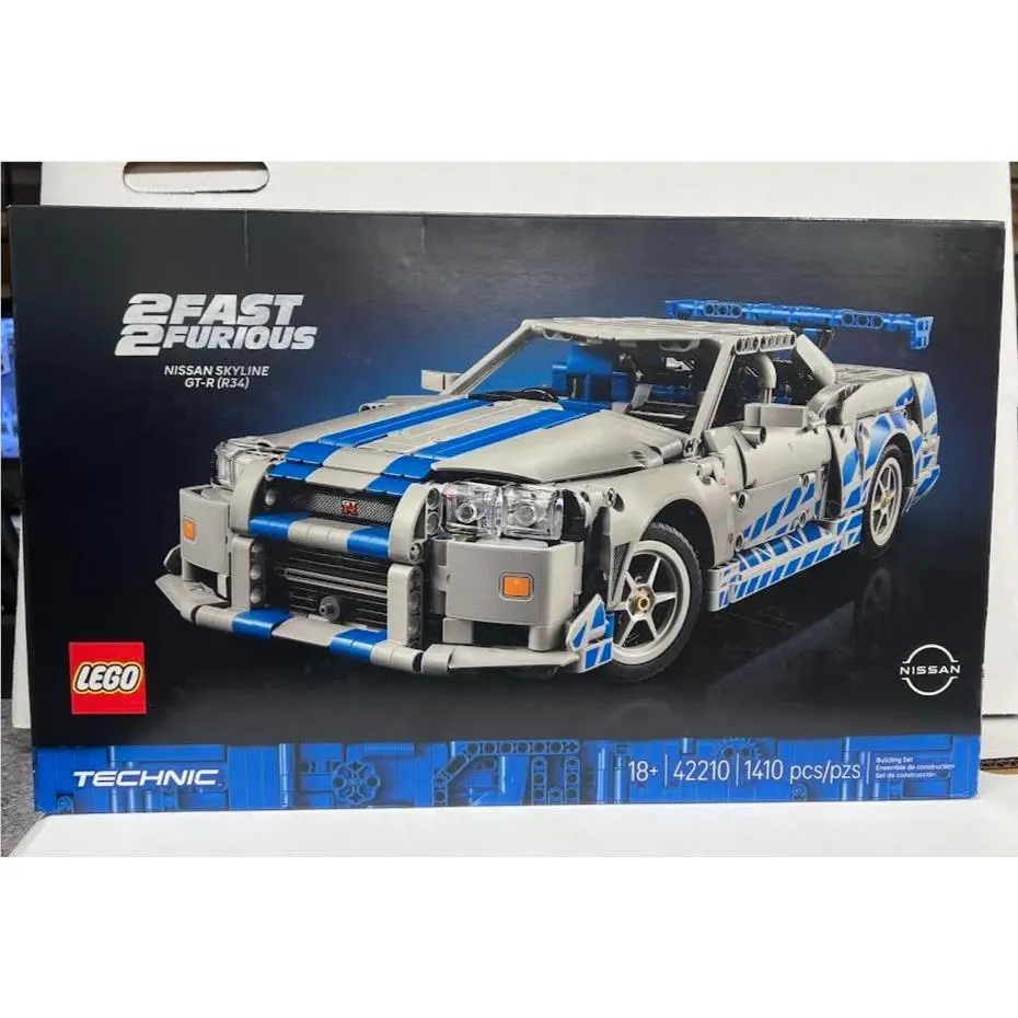 2 Fast 2 Furious Nissan Skyline Gt-r R34 42210 Lego Set 2025 Lego