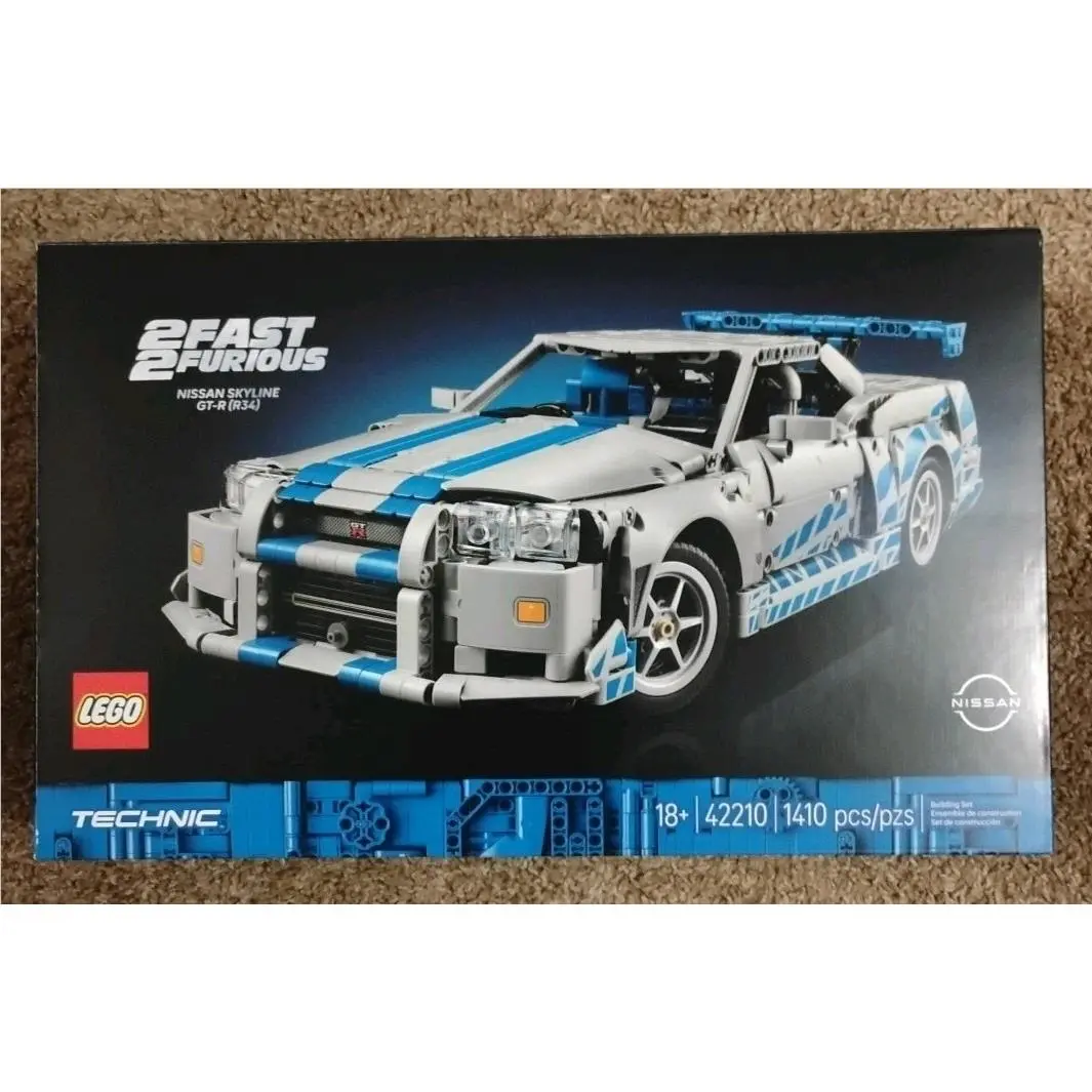 Lego Technic 42210 Nissan Skyline Gt-r R34 2 Fast 2 Furious