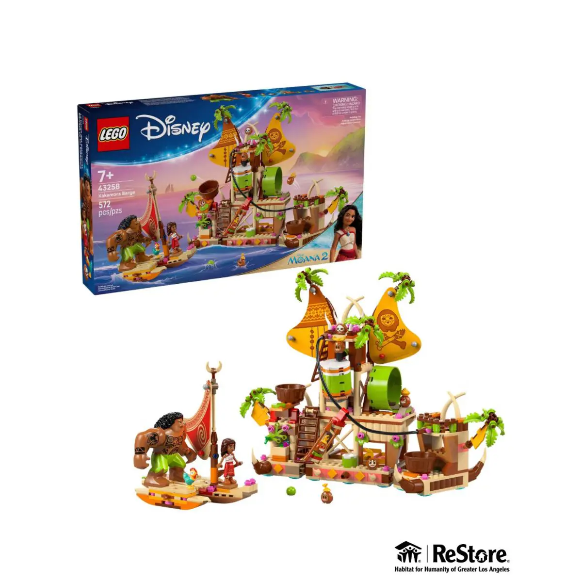 Lego Disney Kakamora Barge 43258