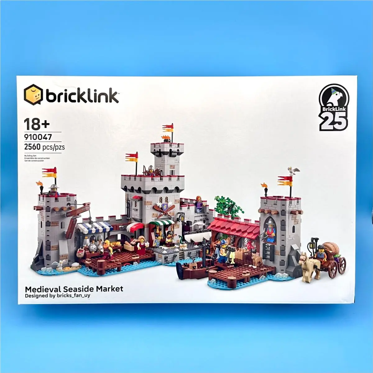 Lego Bricklink Designer Program Medieval Seaside Market 910047 Castle Port