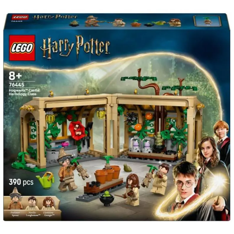 Lego Harry Potter 76445 Hogwarts Castle Herbology Class 390 Pcs Toy Building Kit