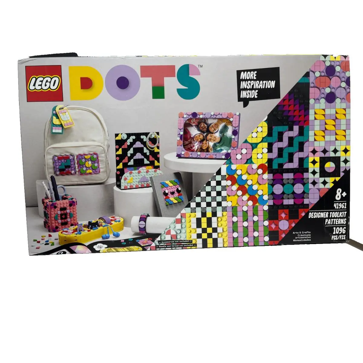 Lego Dots: Designer Toolkit - Patterns 41961 - 10 in 1 Set -toy Craft For Kids
